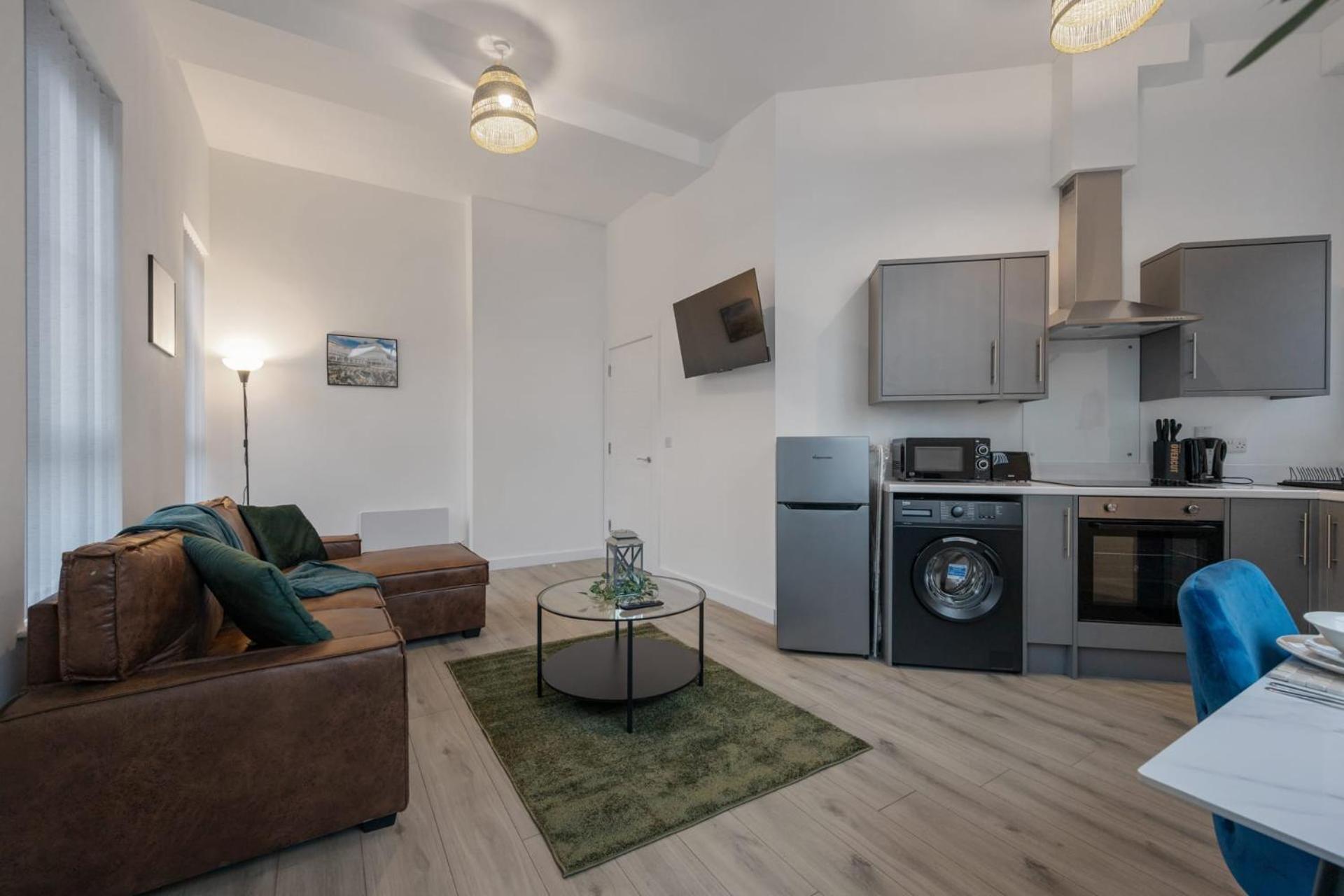 Contemporary 2 Bed Apartment -Belfast East Village Bagian luar foto